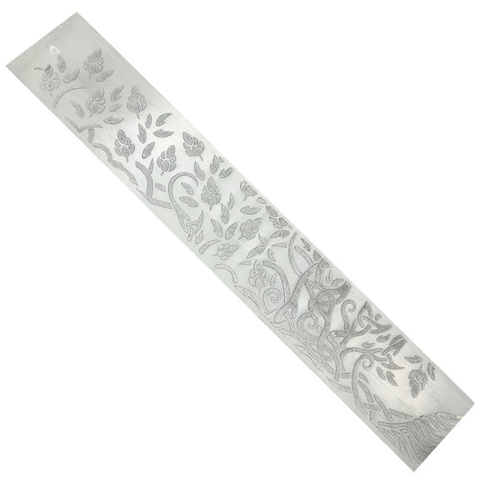 selenite incense burner australia tree of life crystal energy cleansing spiritual décor ritual tool