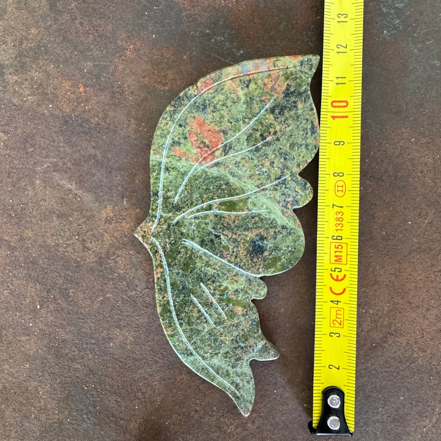 Small Unakite Crystal Wings – Emotional Healing, Inner Balance & Spiritual Growth