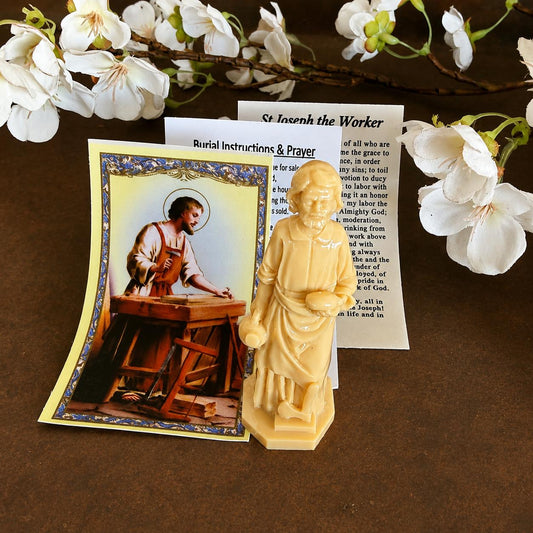 St Joseph Sell House & Property Kit with Prayer Card & Burial Instructions