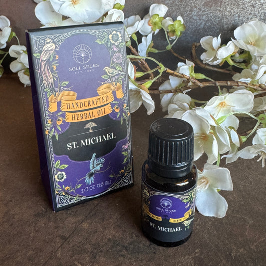 St. Michael Anointing Oil – Archangel Protection Ritual Oil (10ml)