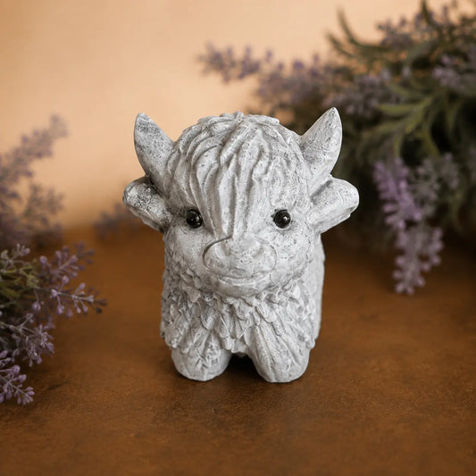 Taiji Jasper Highland Cow Carving – Balance & Grounding